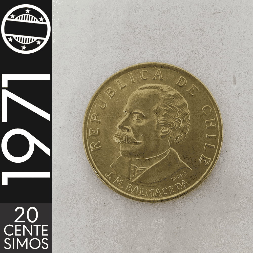 20 Centesimos || 1971 || Chile || MBC – CDS-561