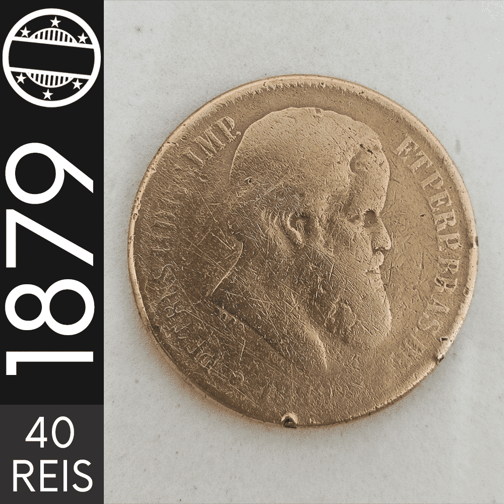40 Reis || 1879 || Brasil || R – CDS-682