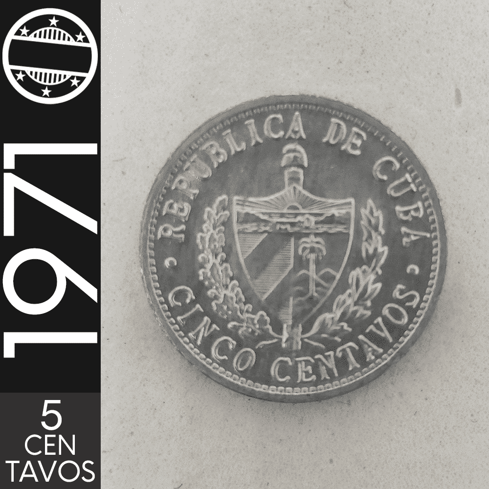 5 Centavos || 1971 || Cuba || MBC – CDS-507