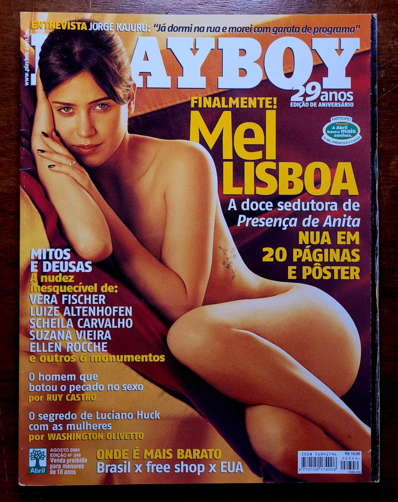 Playboy No 349 Mel Lisboa 1 Casa do Colecionador
