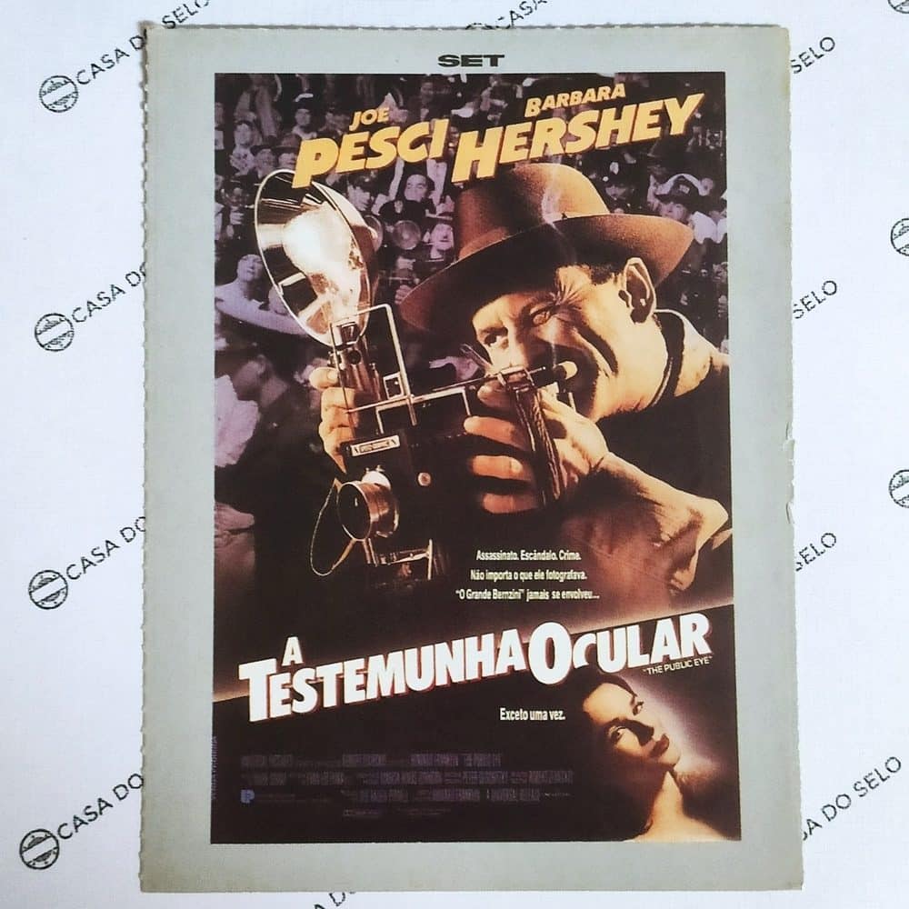 A Testemunha Ocular (1992) - Ficha Técnica - SET-219