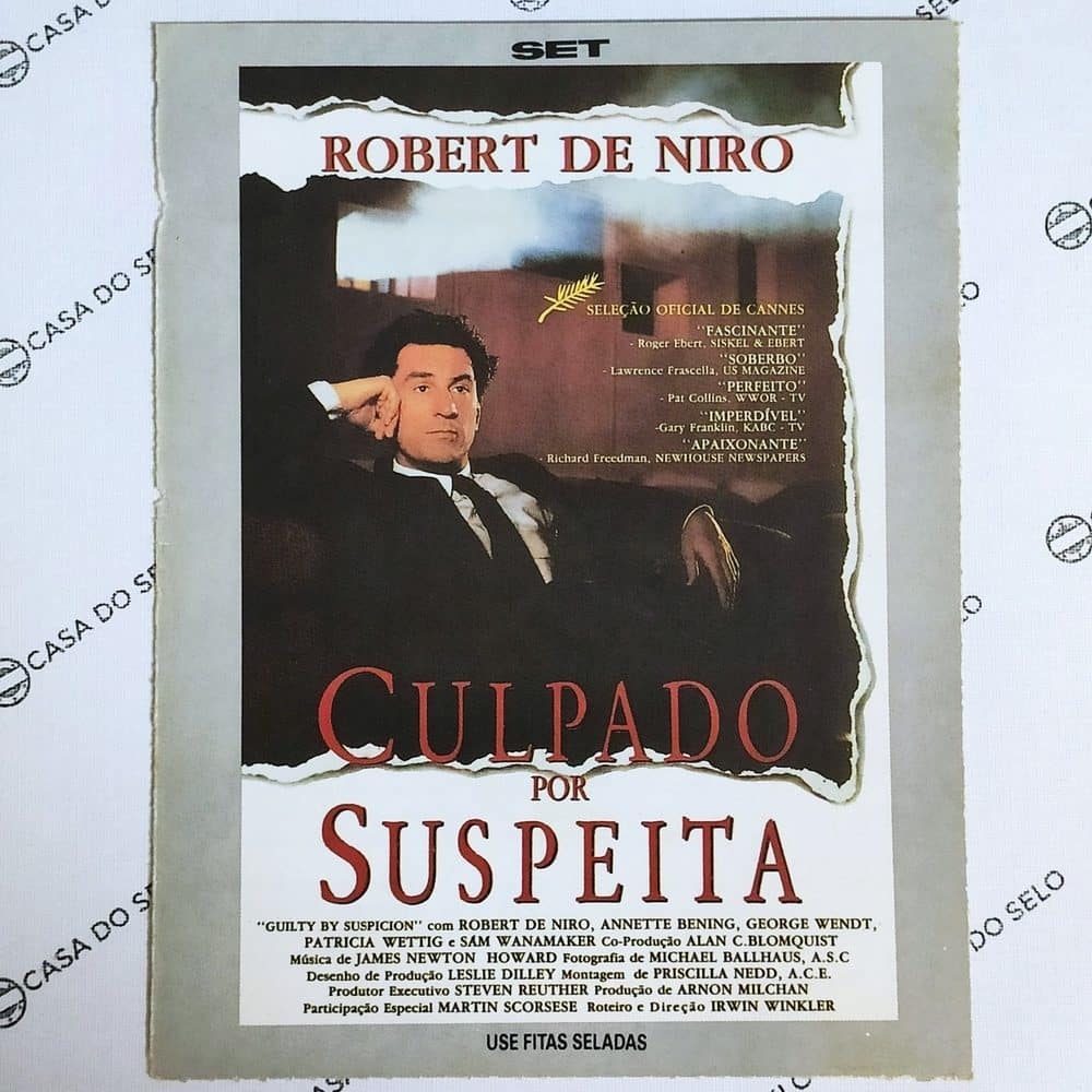 Culpado Por Suspeita (1991) - Ficha Técnica - SET-213