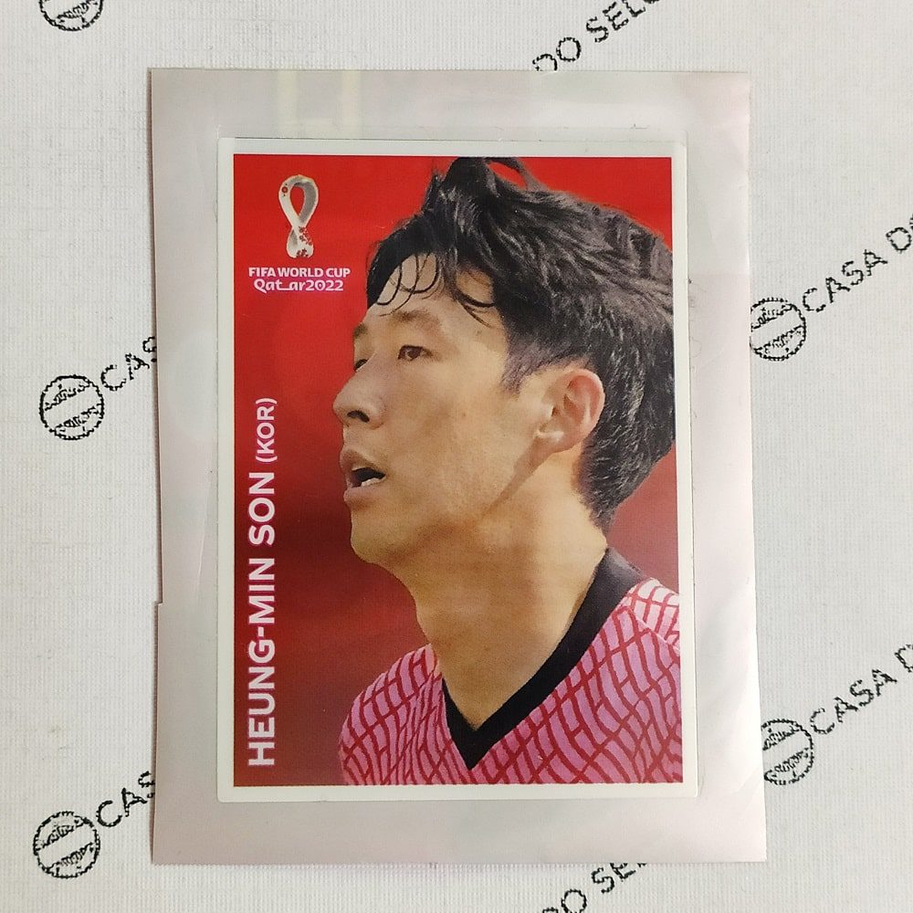 Heung-Min Son | Figurinha Copa do Mundo Catar 2022 | Cola-Cola | Panini - FIG-001