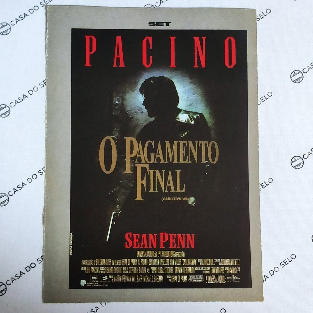 O Pagamento Final (1993) - Ficha Técnica - SET-273