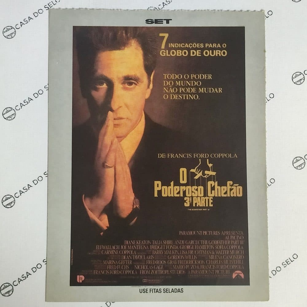 O Poderoso Chefão - 3° Parte (1990) - Ficha Técnica - SET-179