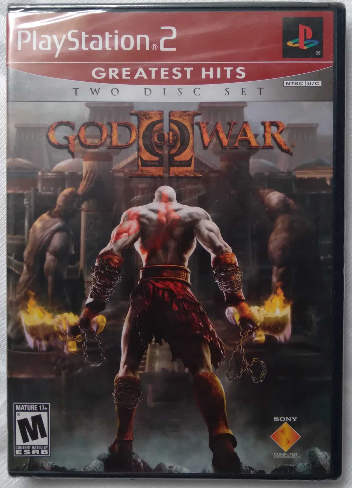 GOD OF WAR SONY PLAYSTATION 2 GREATEST HITS PS2 COMPLETE IN BOX