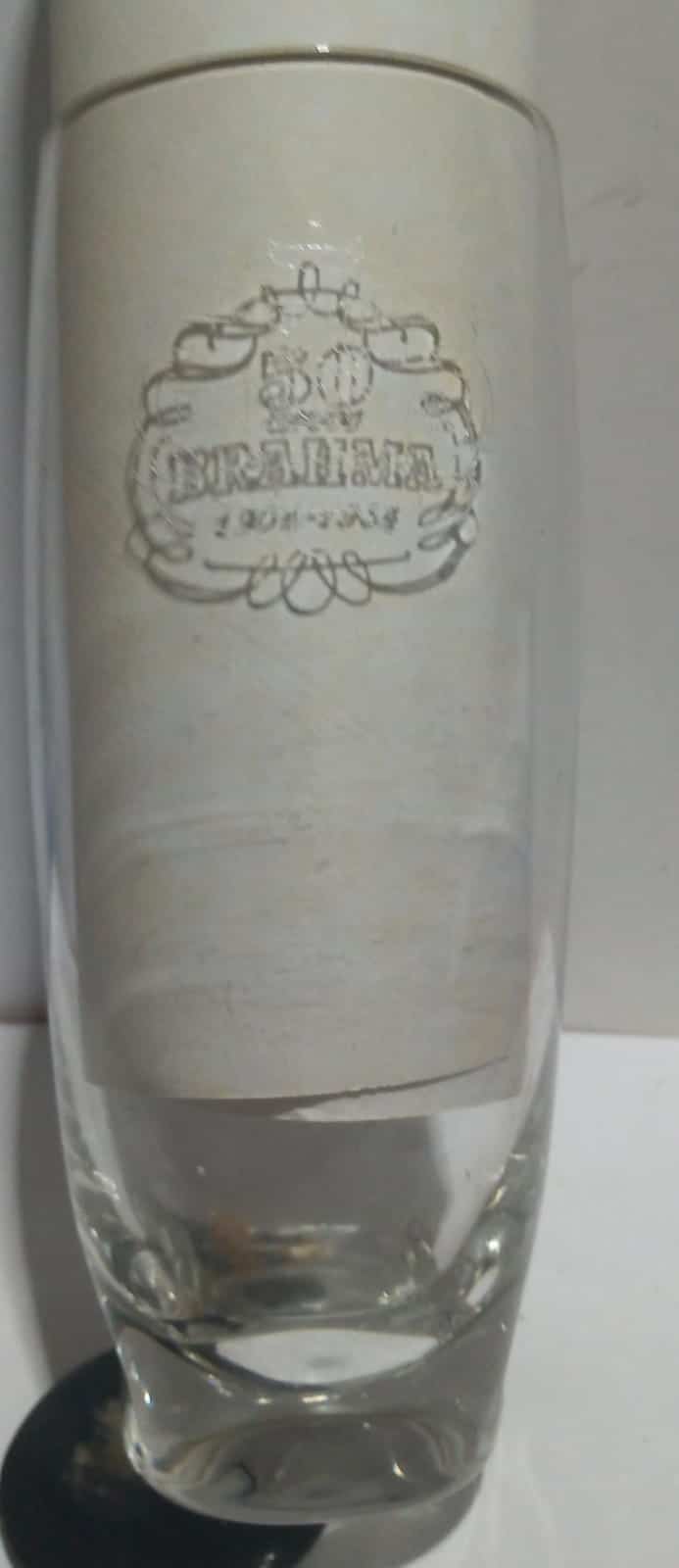 Copo Cristal 50 Anos Brahma 1904 1954 Casa do Colecionador
