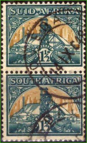 África do Sul - Mina de ouro - 1941 - Par