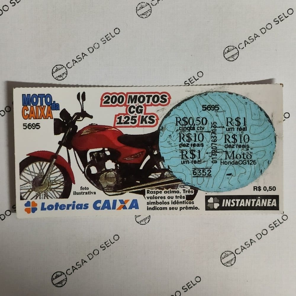 Bilhete de Loteria | Raspadinha - BDL-015