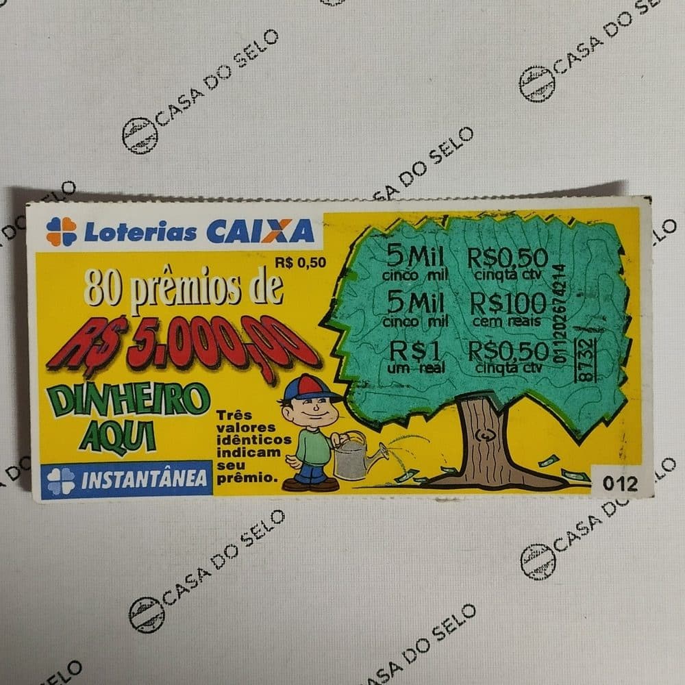 Bilhete de Loteria | Raspadinha - BDL-025