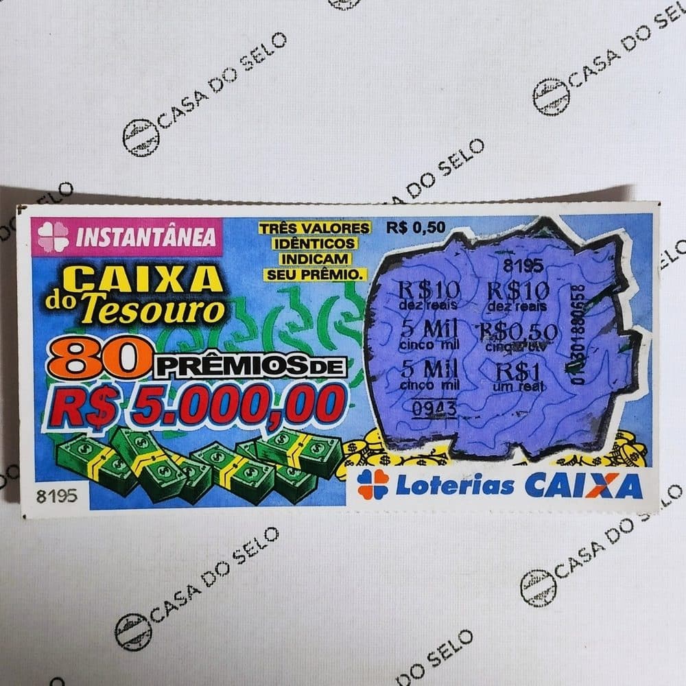 Bilhete de Loteria | Raspadinha - BDL-030