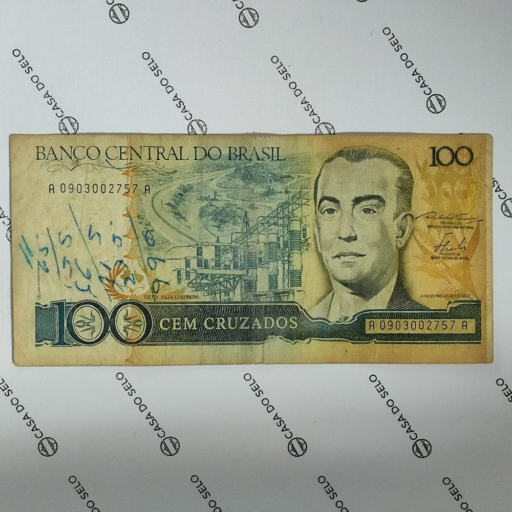 Brasil | 100 Cruzados | Ced-052