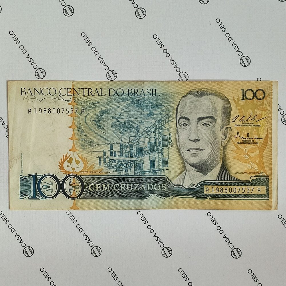 Brasil | 100 Cruzados | Ced-055