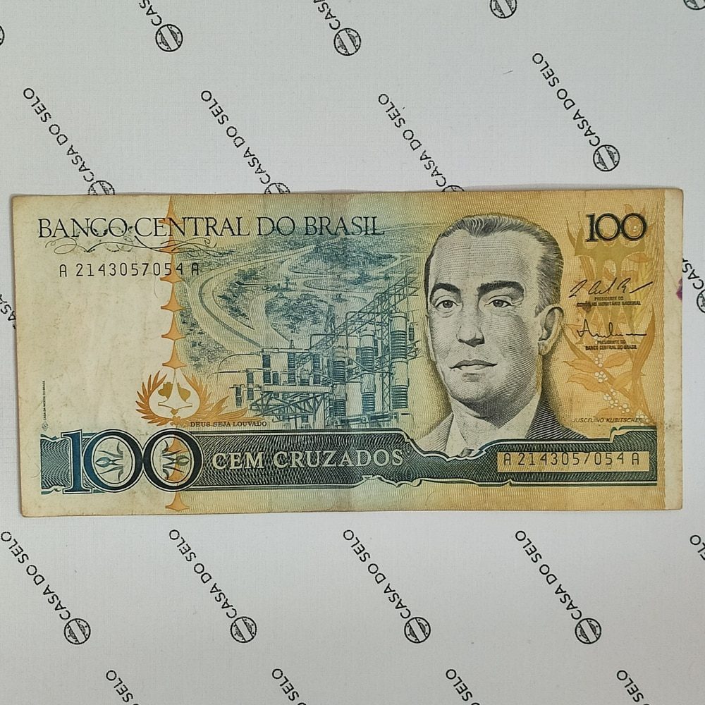 Brasil | 100 Cruzados | Ced-056