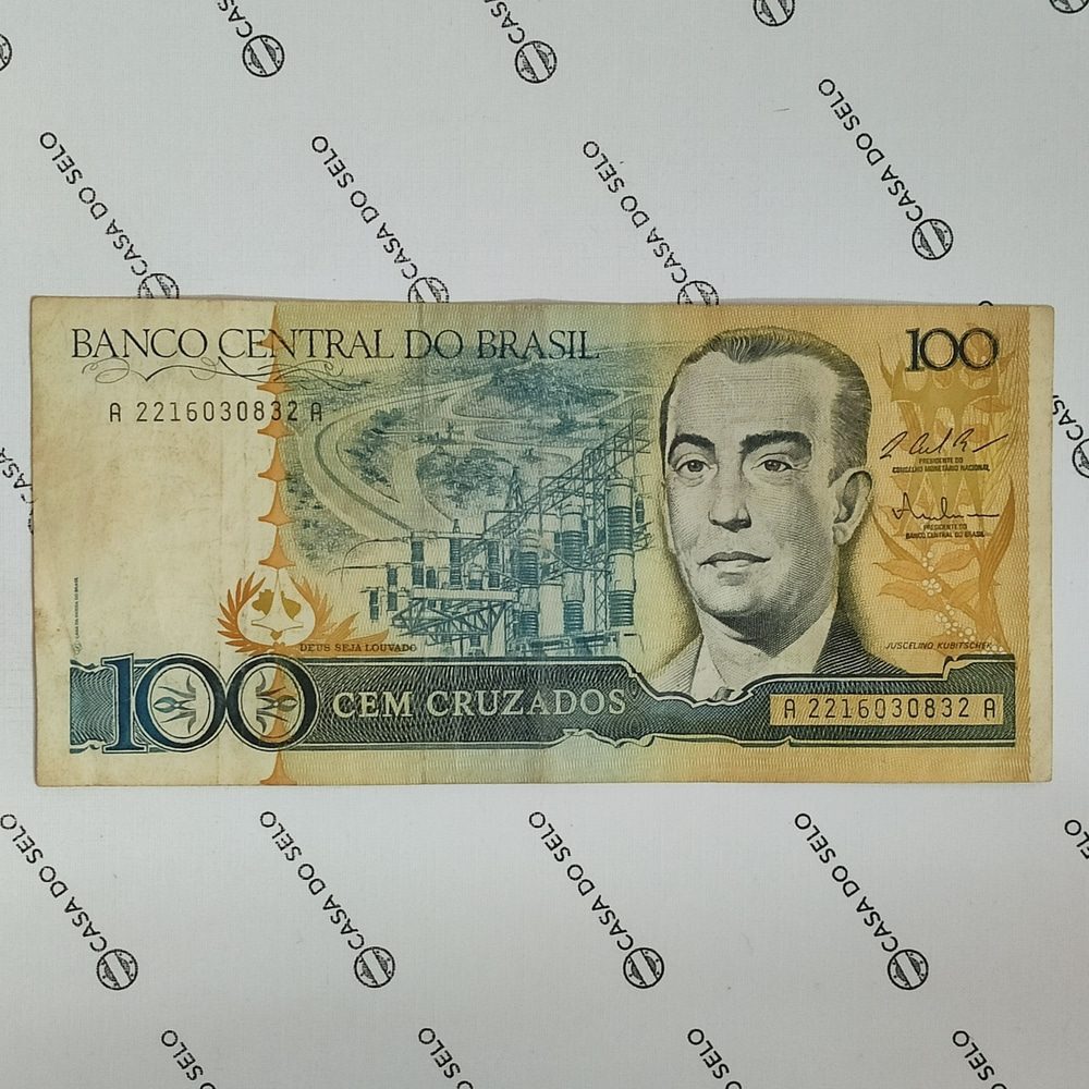 Brasil | 100 Cruzados | Ced-057