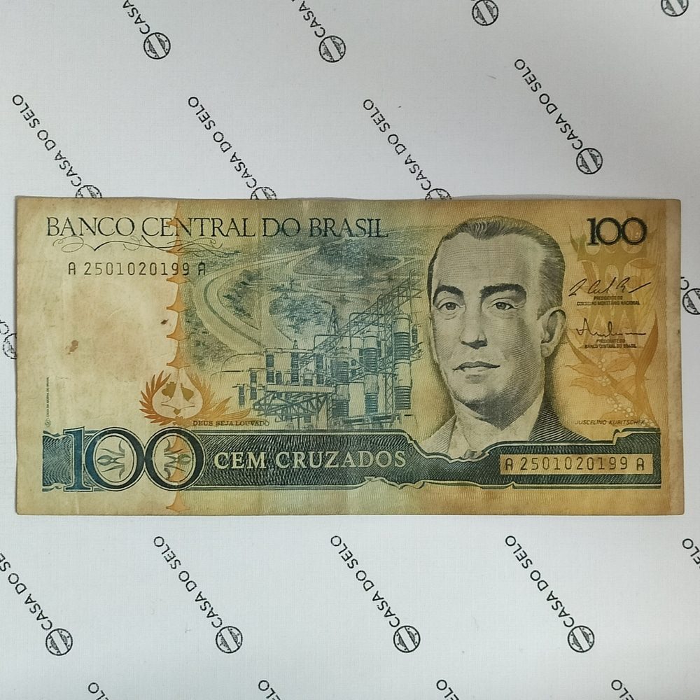 Brasil | 100 Cruzados | Ced-059