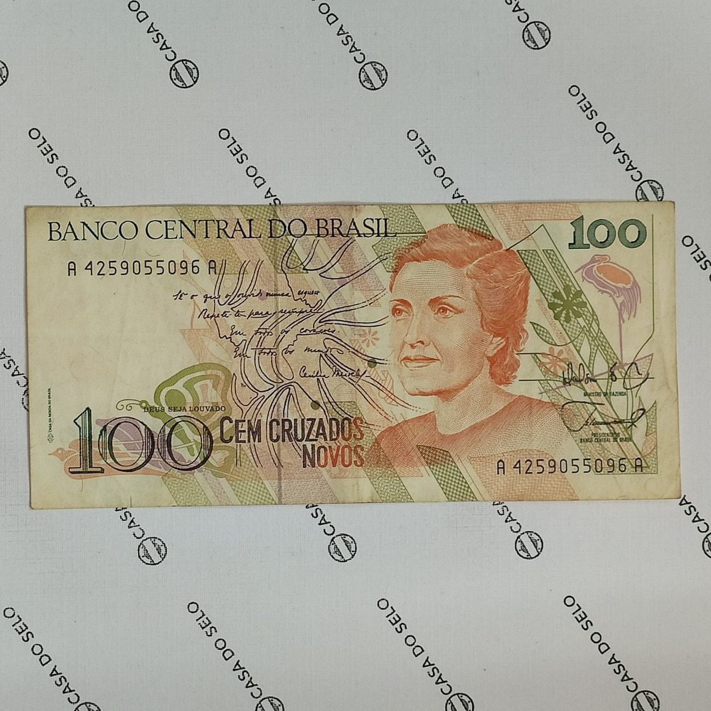 Brasil | 100 Cruzados Novos | Ced-049