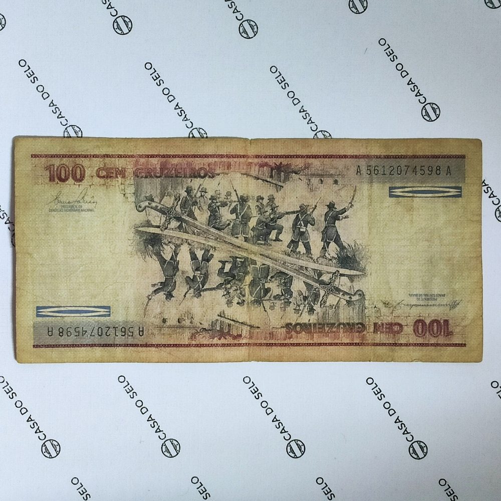 Brasil | 100 Cruzeiros | Ced-063 Brasil | 100 Cruzeiros | Ced-063