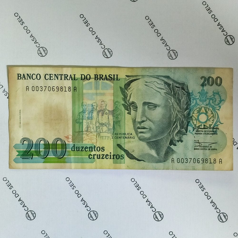 Brasil | 200 Cruzeiros | Ced-078