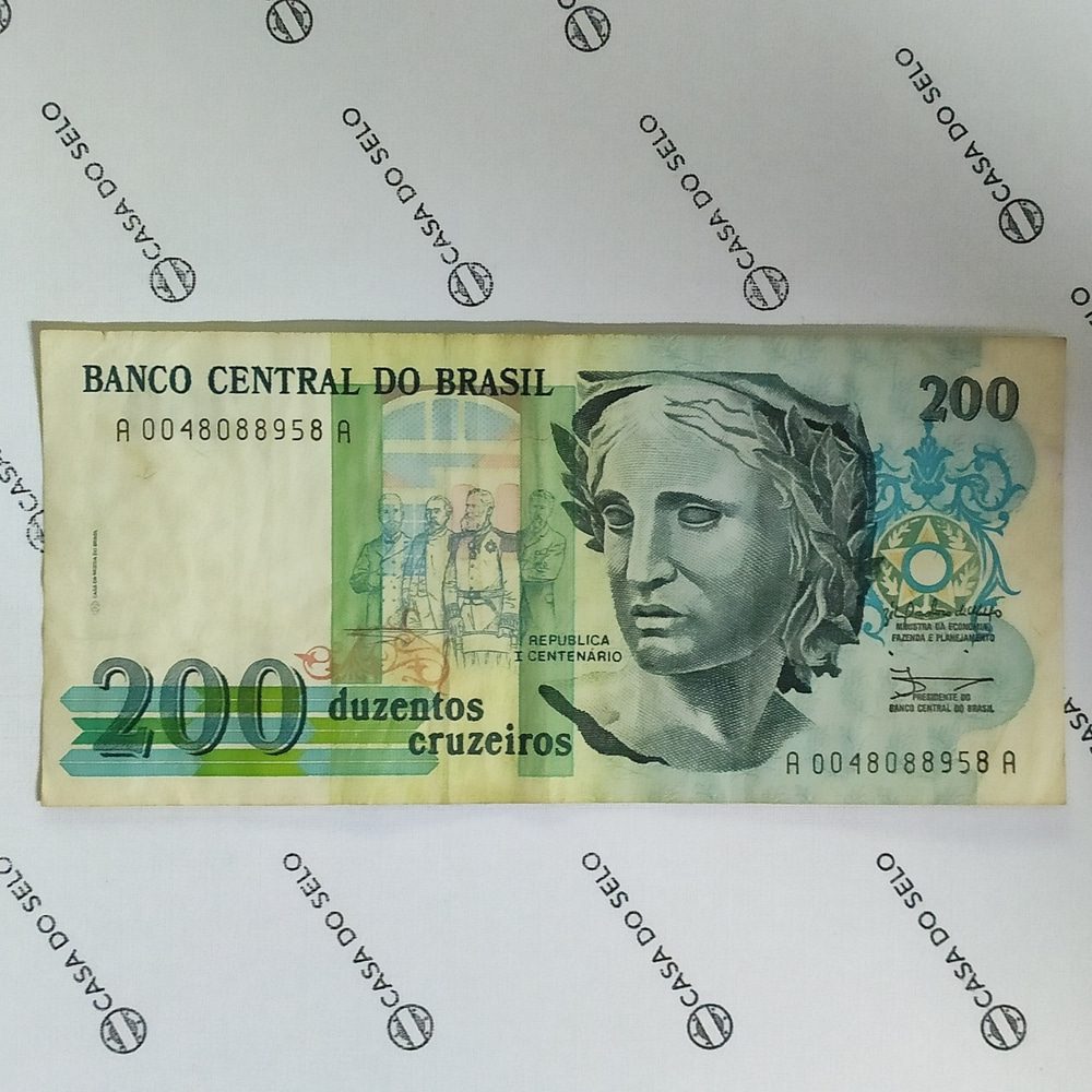 Brasil | 200 Cruzeiros | Ced-080