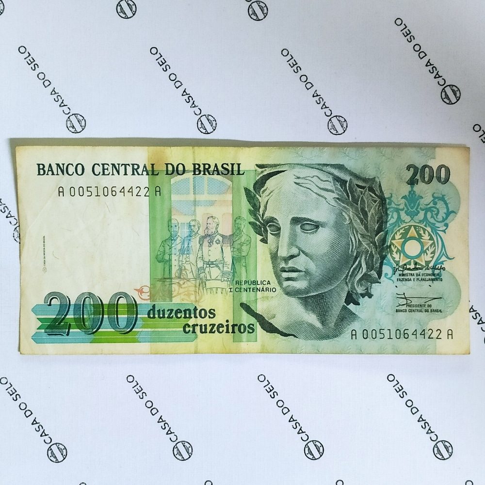 Brasil | 200 Cruzeiros | Ced-081