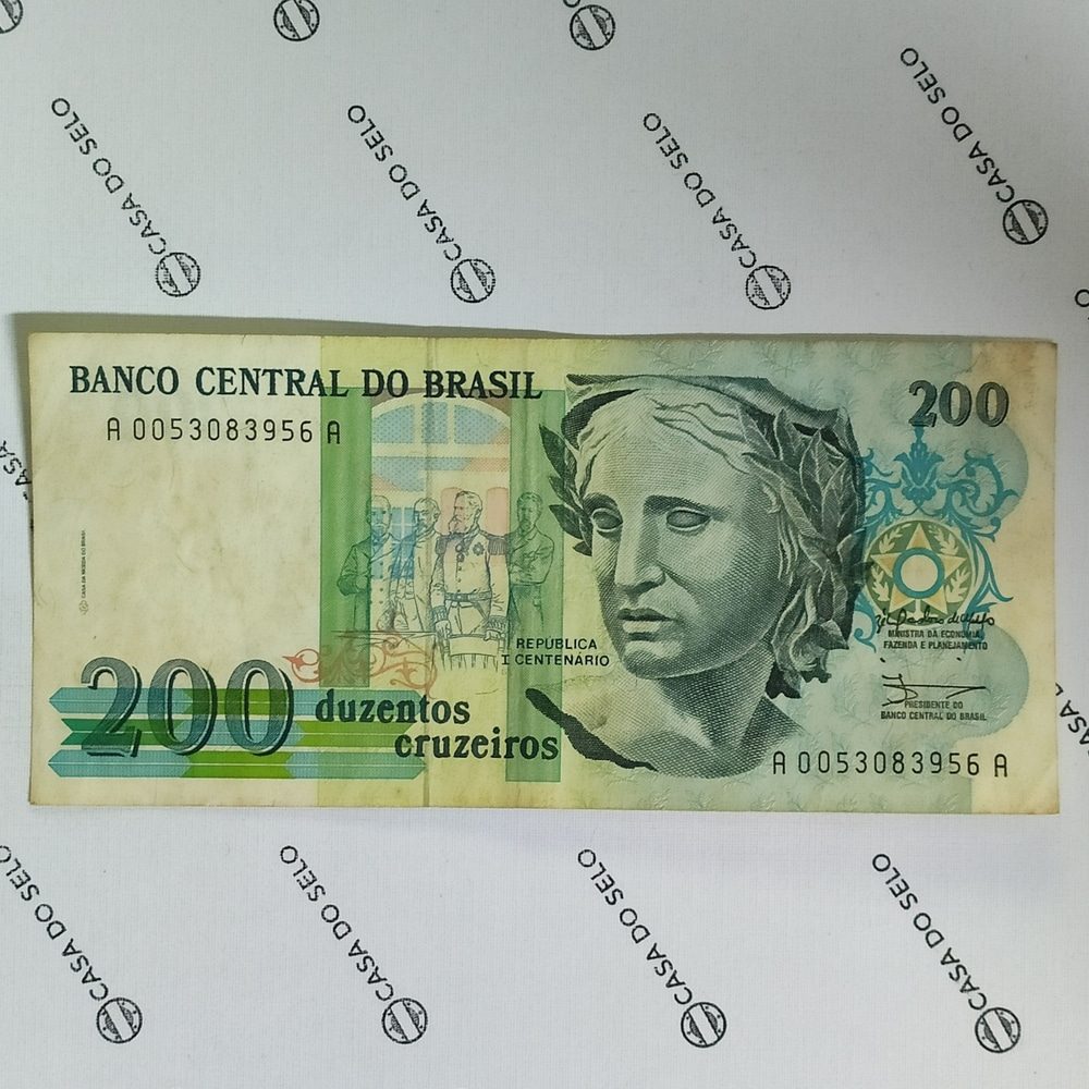 Brasil | 200 Cruzeiros | Ced-082