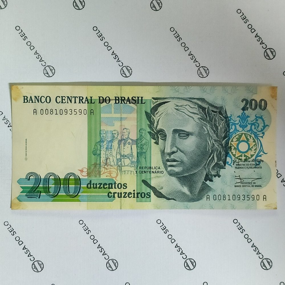 Brasil | 200 Cruzeiros | Ced-083