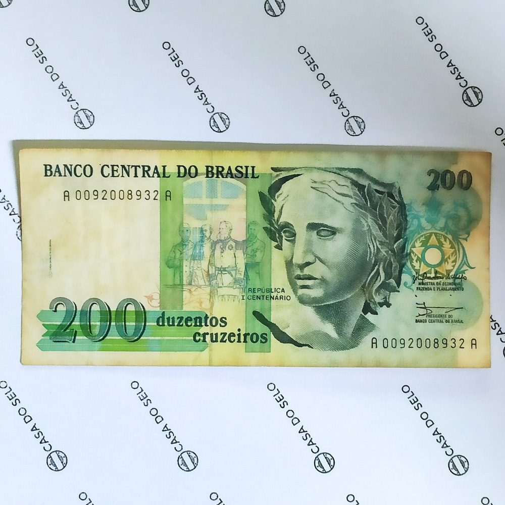 Brasil | 200 Cruzeiros | Ced-084