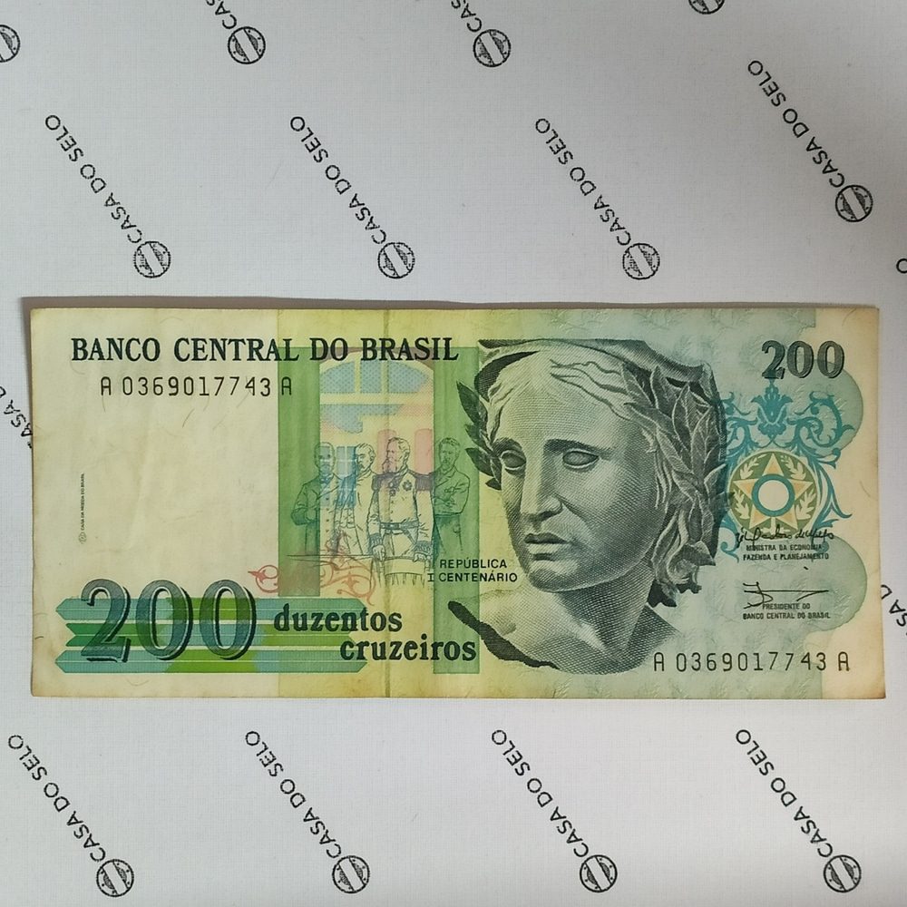 Brasil | 200 Cruzeiros | Ced-086