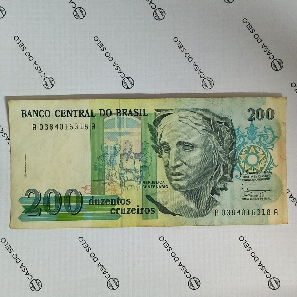 Brasil | 200 Cruzeiros | Ced-088