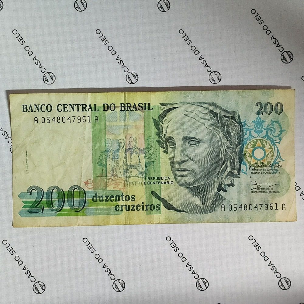 Brasil | 200 Cruzeiros | Ced-092