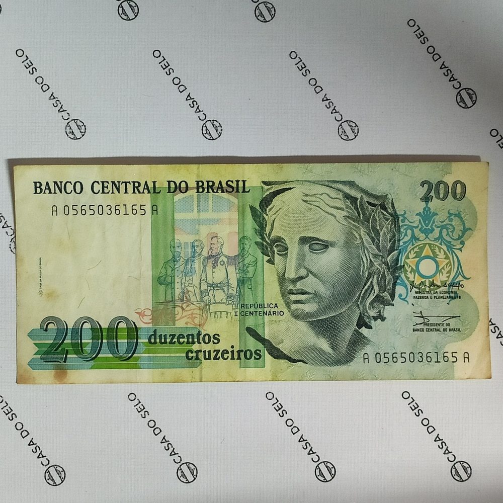 Brasil | 200 Cruzeiros | Ced-094
