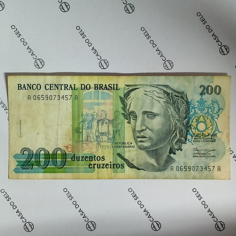 Brasil | 200 Cruzeiros | Ced-096