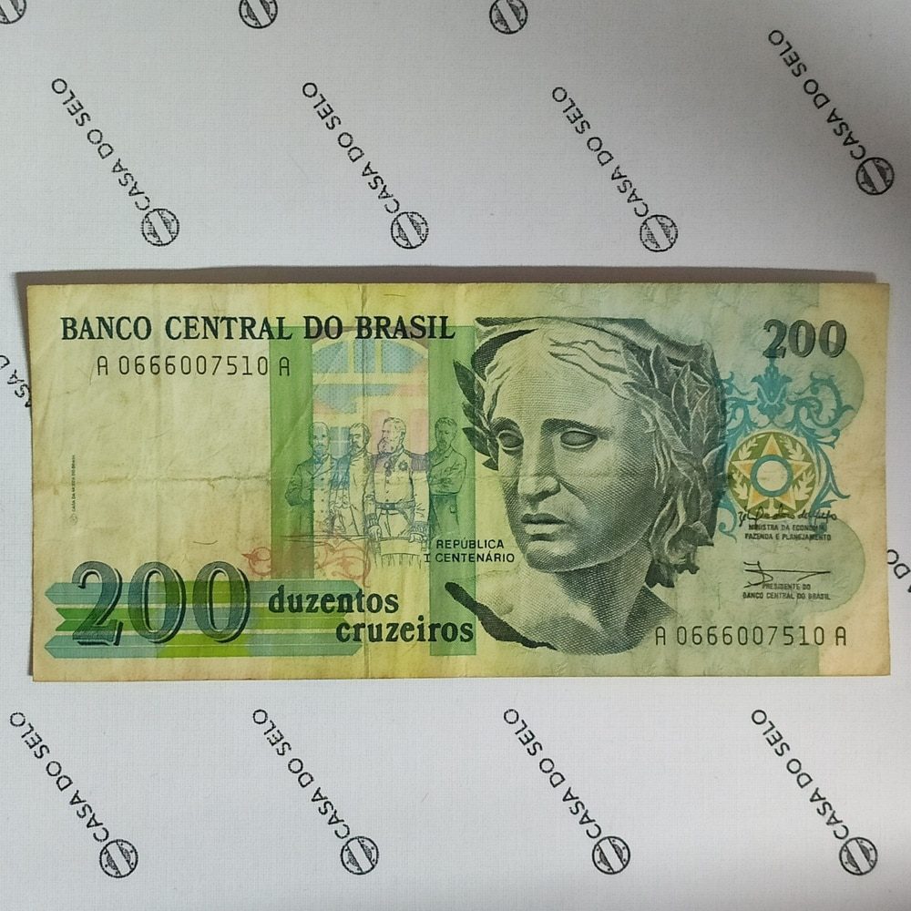 Brasil | 200 Cruzeiros | Ced-097
