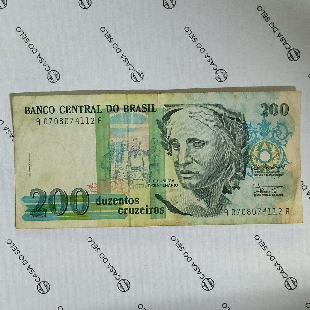 Brasil | 200 Cruzeiros | Ced-100