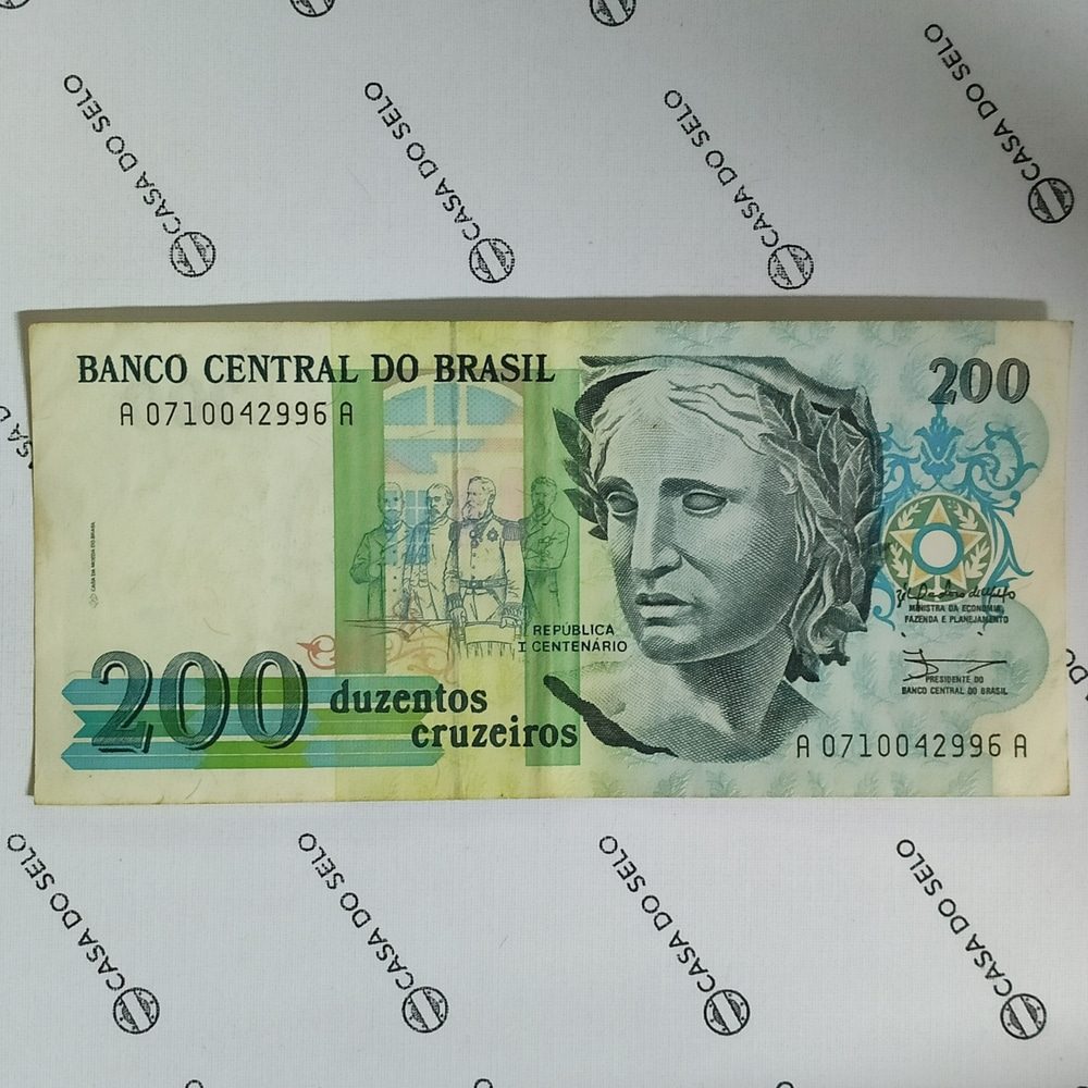 Brasil | 200 Cruzeiros | Ced-101