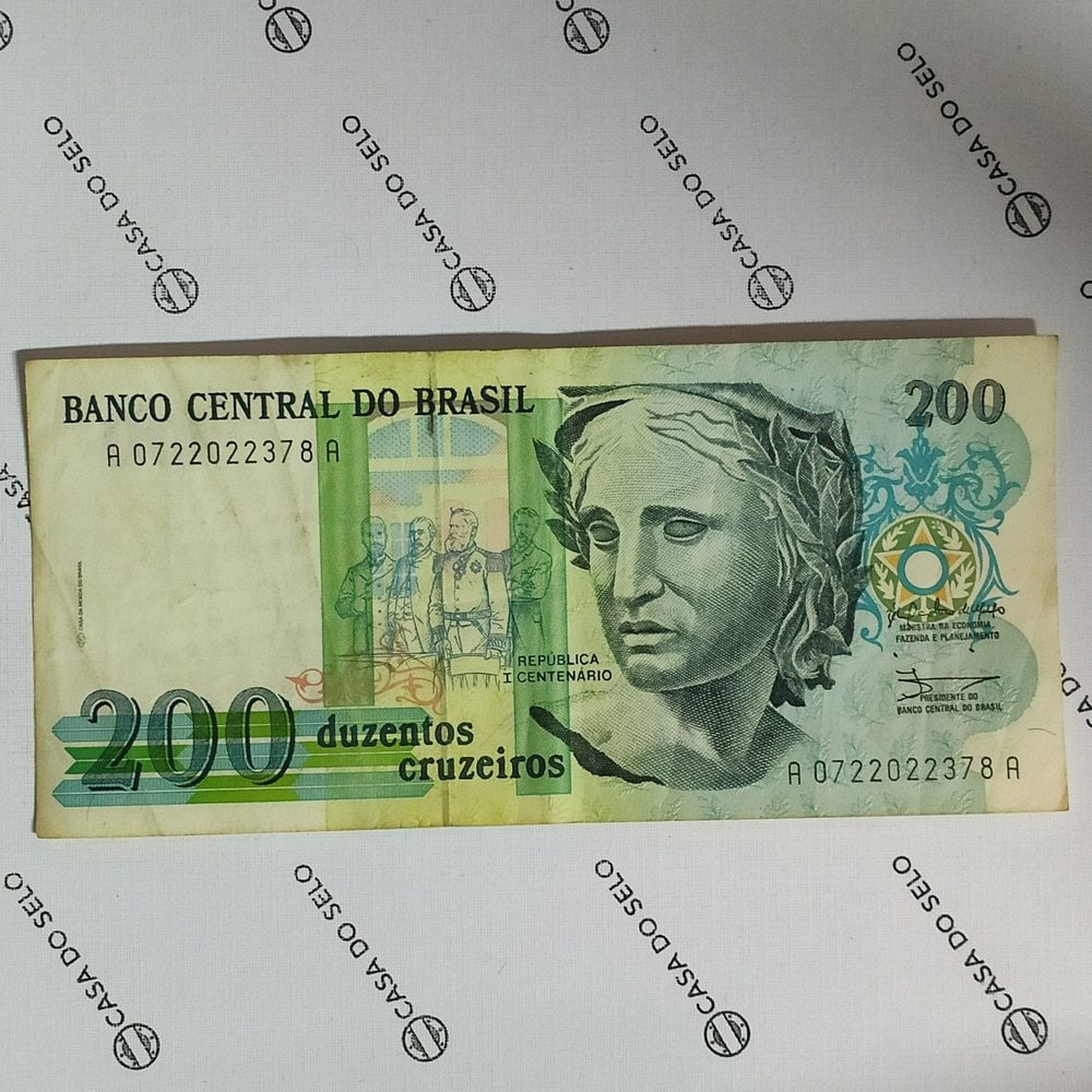Brasil | 200 Cruzeiros | Ced-102