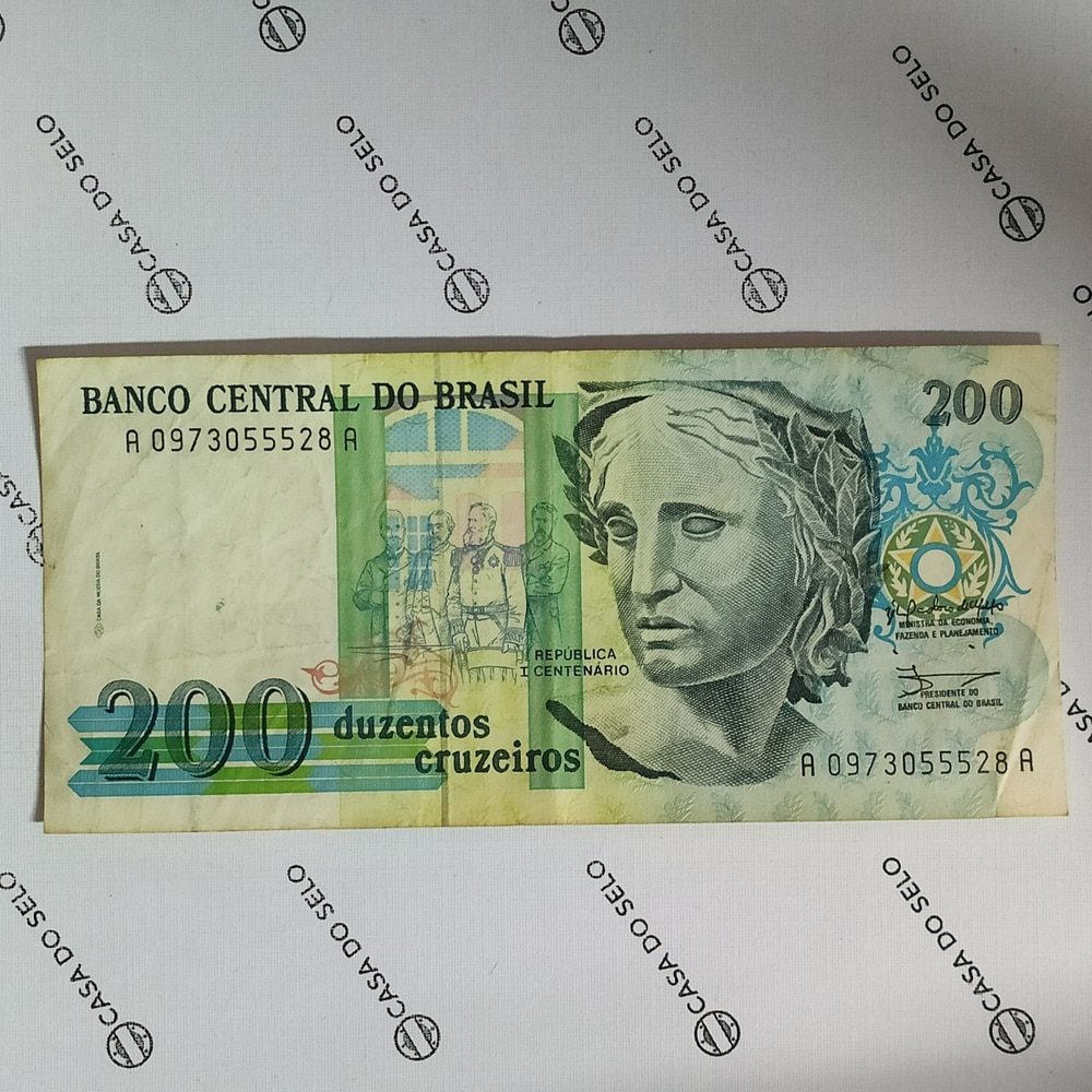 Brasil | 200 Cruzeiros | Ced-105