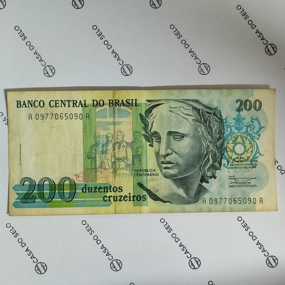 Brasil | 200 Cruzeiros | Ced-106