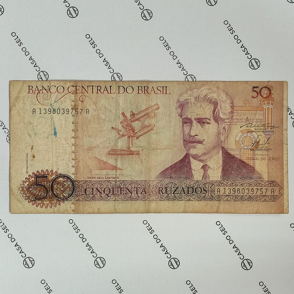 Brasil | 50 Cruzados | Ced-046