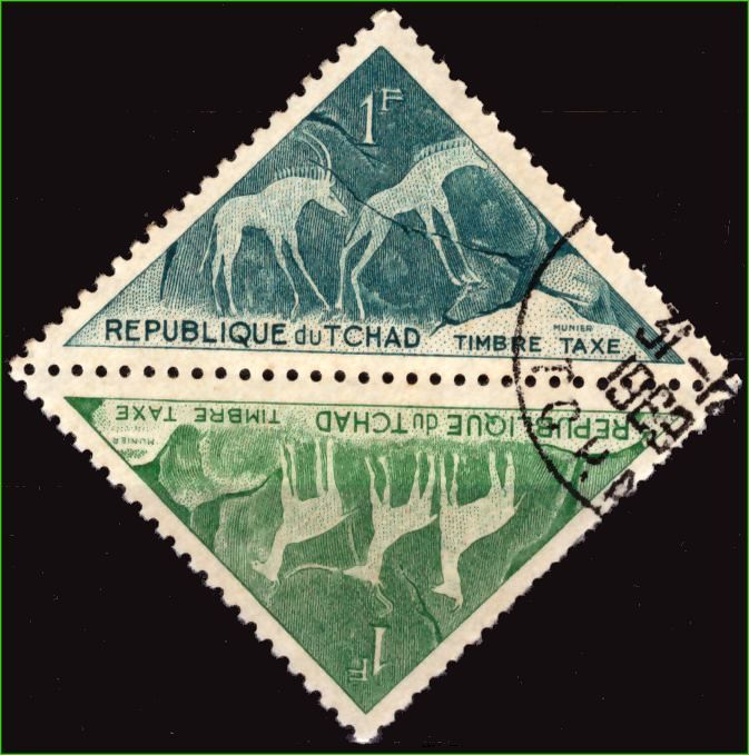 Chade - Pinturas Rupestres - 1962 - S/Incompleta