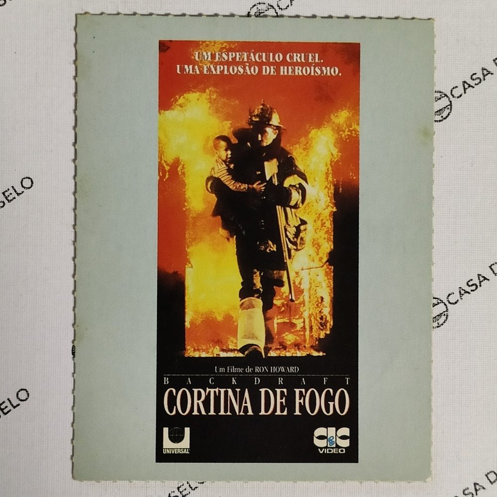 Cortina de Fogo | Cupom de Locadora - CUP-006