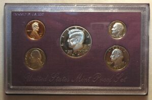 Estojo Mint Set Proof – 1991-s San Francisco / com 5 Moedas / cod.ems1
