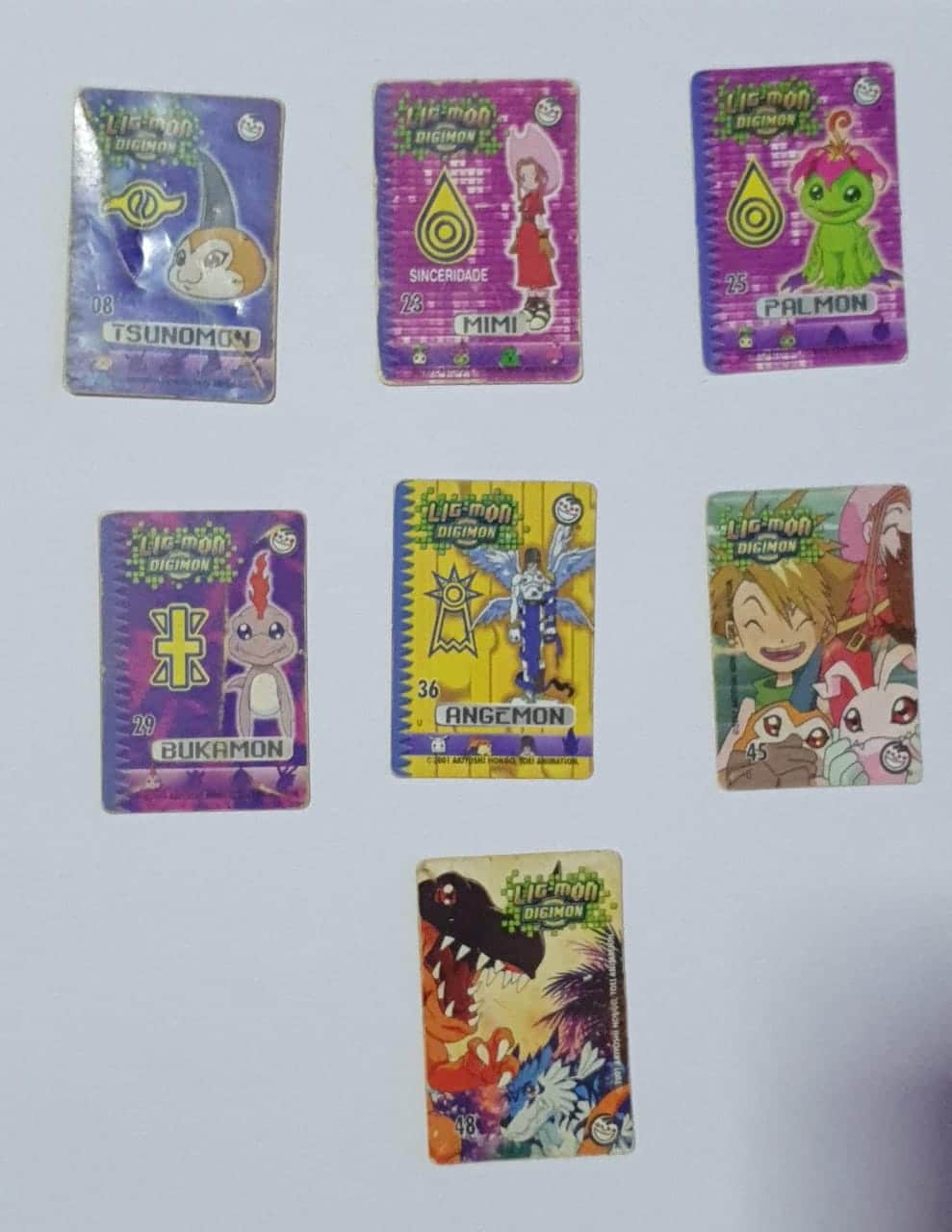 Tazo Cards Ligmon Digimon