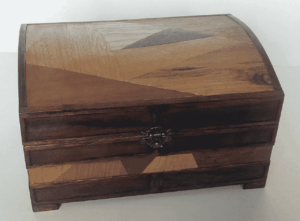 Mini Baú Porta joias - 3 - Mini-art