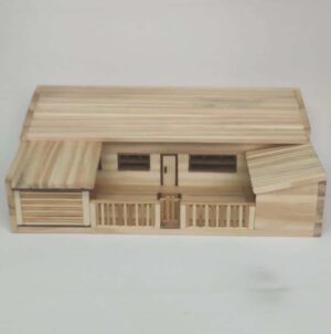 Mini Casa Urbana em madeira - Mini-art