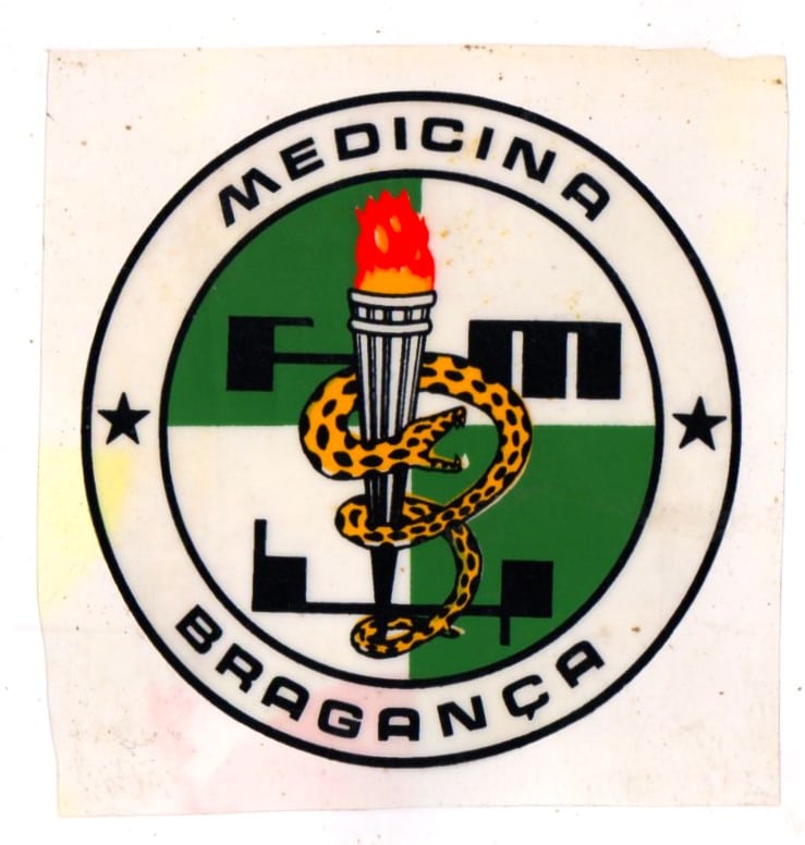 Plastico Adesivo - Medicina - Bragança Paulista - Anos 70