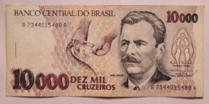 10.000 (Dez Mil Cruzeiros) - Cédula C225 - MBC (Ano 1993)