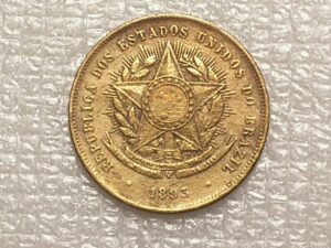 20 Réis - 1893 - Bronze - Mbc