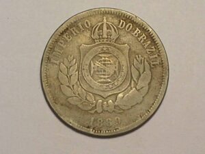 200 Réis - 1889 - Império / Atenção Escassa